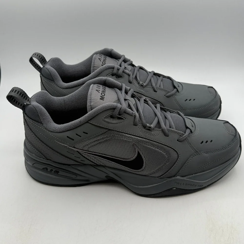 Nike Air Monarch IV Shoes Mens Size 13 Dark Grey Black Training 415445-020